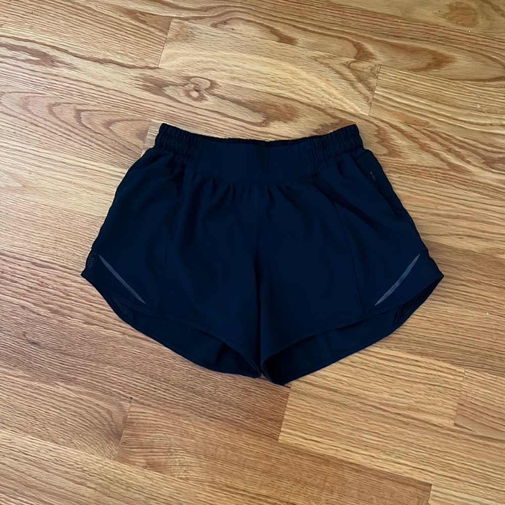 Navy blue lululemon hotty hots
